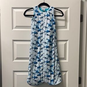 Posh Peanut 2.5 TOG Blue Shark Print Sleeveless Sleep Sack 6-18 Months
